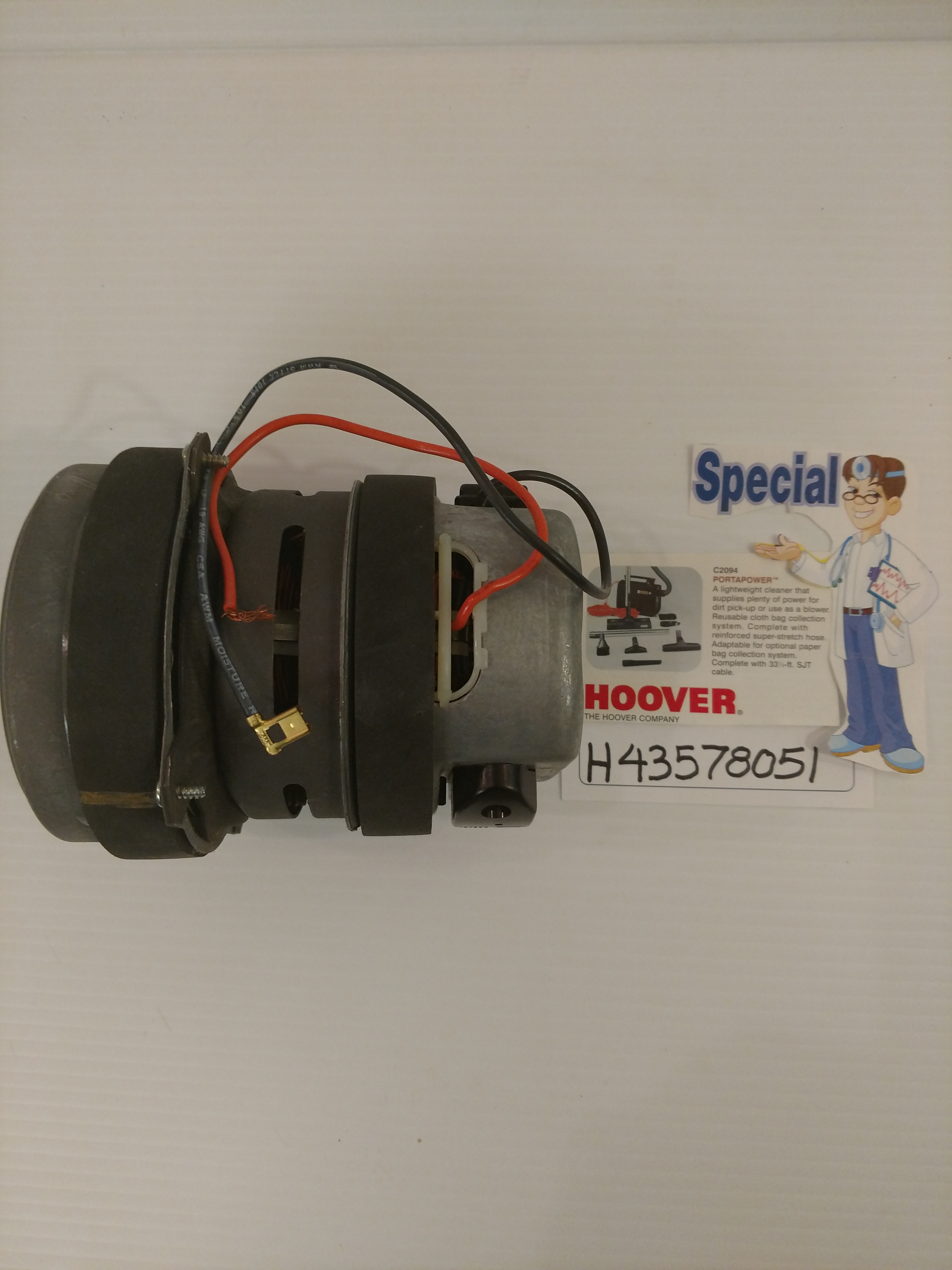 Hoover 43177042 C2094/CH30000 Motor Portapower